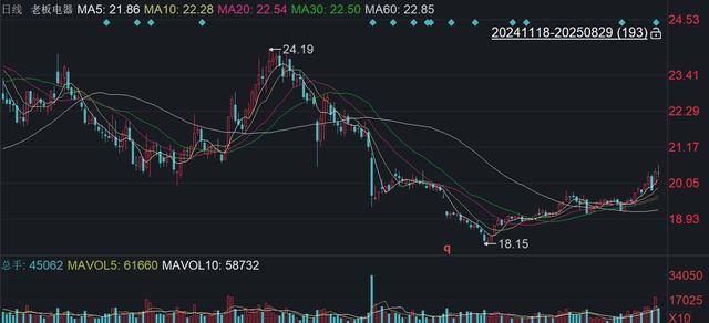 老板电器“失速”半年报:吸油烟机市占率失守,线上“王冠”摇摇欲坠