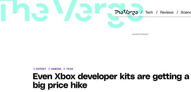 微软大幅提高 Xbox 开发套件价格,开发者面临更高成本