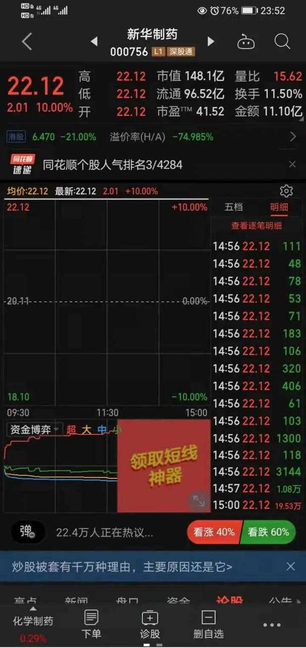 新华制药股票(新华制药股票行情)